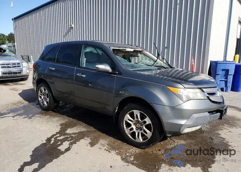 2007 Acura Mdx Technology из США, поврежденный, VIN 2HNYD28467H503669